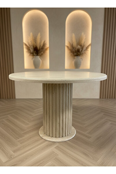 JoyMassa AURA YUVARLAK BOHEM 90X90 MDF MASA ( MASA FİYATIDIR )