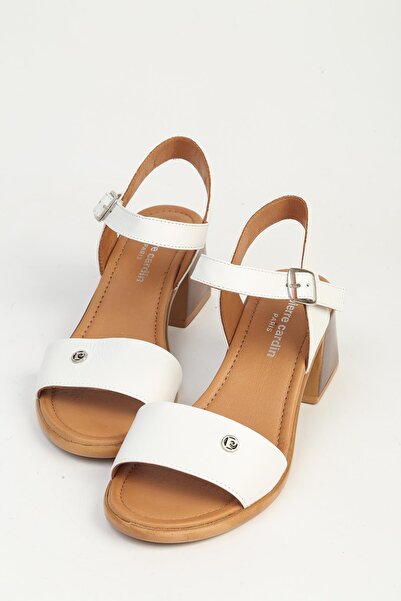 Pierre Cardin White Women's Heeled Shoes Pc-54609