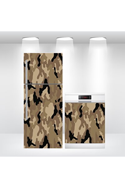 Bigaimaj Husa pentru frigider si masina de spalat vase, folie autoadeziva, mo...