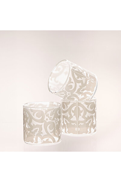 Dallaty Rio 6pcs grey porcelain coffee set