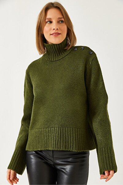 Hiccup Knitted sweater with collar and buttons Bianco Lucci