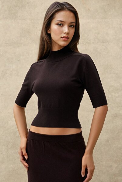 Hiccup Текстуриран къс кардиган с рибарска яка