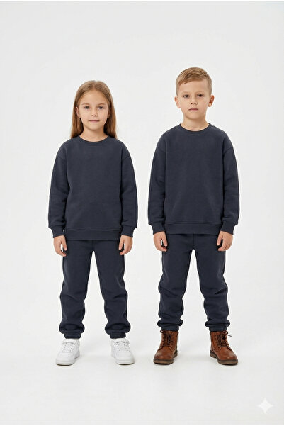 Bonbelle Boys/Girls Thick Comfortable Soft Textured Tracksuit Set