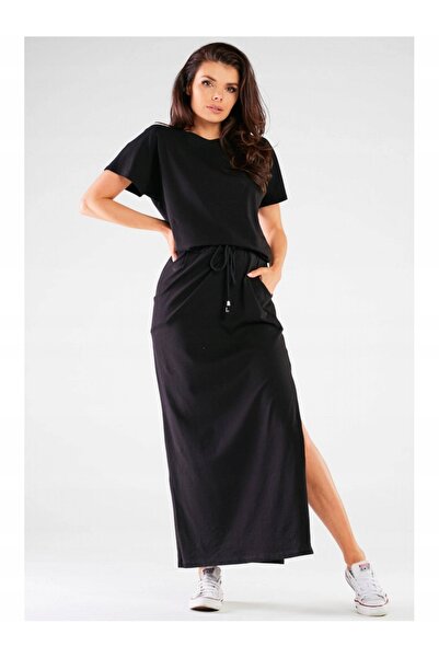 Awama Sukienka M253 - Black - M