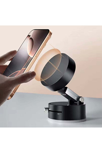 PUKON حامل هاتف مغناطيسي مزدوج الجوانب قابل للتمديد - حامل للسيارة