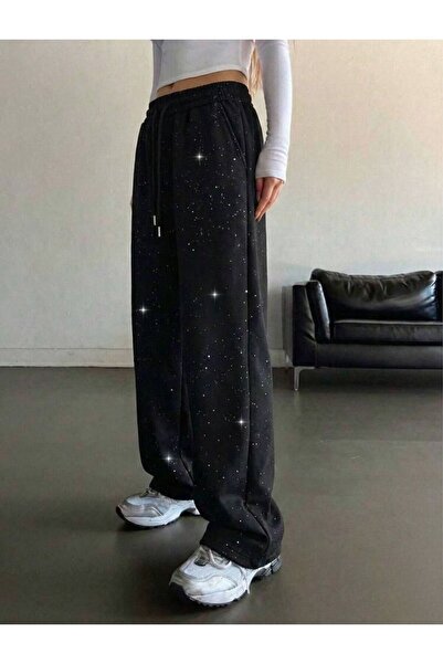 BALİNA Trening elastic din țesătură groasă Stone Glitter