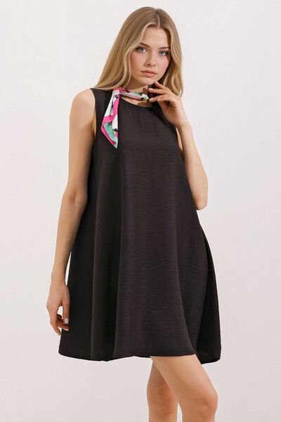 Hiccup Μίνι φόρεμα BDART από λινό μείγμα σε σχήμα Α