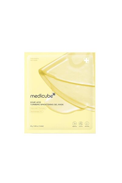 Medicube Mască gel iluminatoare cu acid kojic și turmeric, spray iluminator ș...