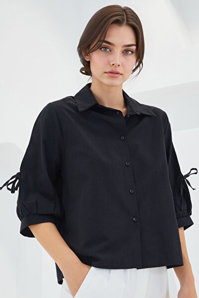 Hiccup Κοντό πουκάμισο BDART με λεπτομέρεια φιόγκου