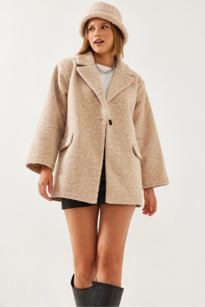 Hiccup Bianco Lucci Oversized wool coat