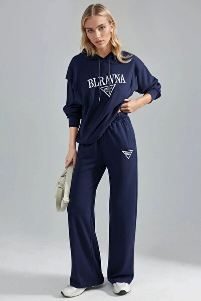 Hiccup Комплект от две части с качулка, изработен от модален плат с бродерия,...