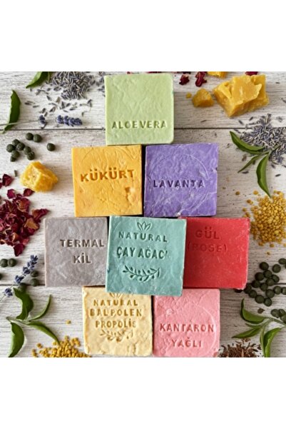 CT STONES Set de 8 săpunuri naturale – Aromaterapie