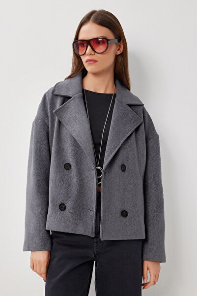 Hiccup ISTANBUL Textured Double-Breasted