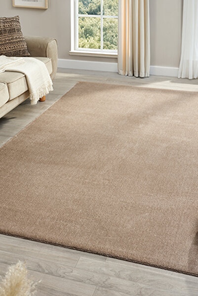 Mariesse Home Puffy düz renk peluş kalın dokuma kesme yolluk makina dokuma ha...