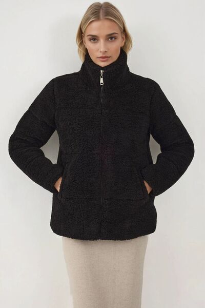 Hiccup Μπουφάν με γιακά από τεχνητή γούνα BDART