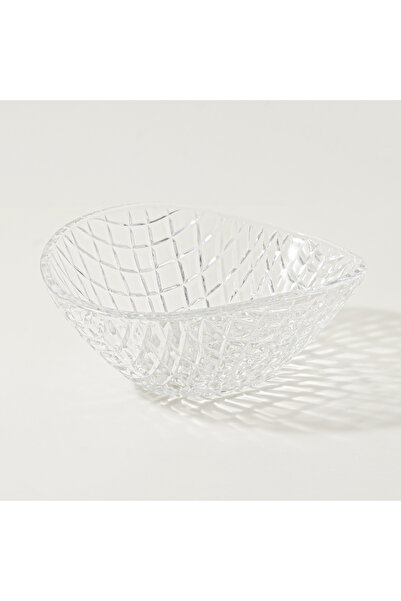 LA MESA Rhombus Glass Bowl Large 26.5*24.8*11.3 Cm
