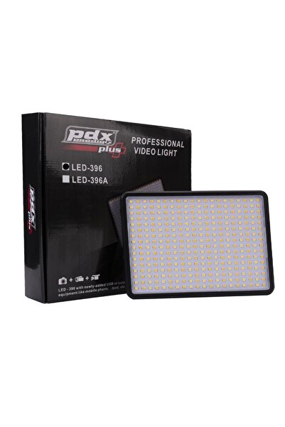 PDX 396 ve NP-F970 USB-C Bataryalı Led Işık Seti