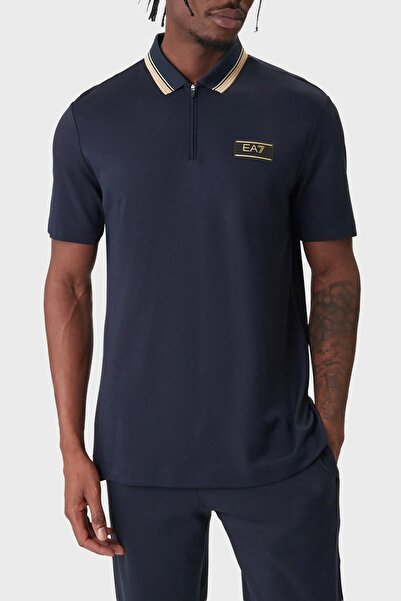 EA7 Logolu Slim Fit Kısa kollu Polo Erkek POLO 7M001333 AF13739 UB102