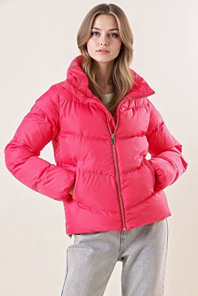 Hiccup BDART high-neck puffer jacket with zipper