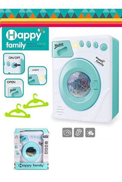 trendyhome Masina de spalat cu sunete si lumini Happy Family, vernil, LS820Q6