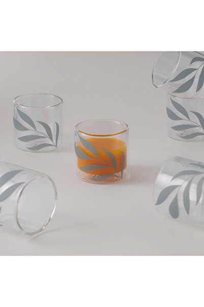 Dallaty 6 أكواب زجاجية للقهوة العربية