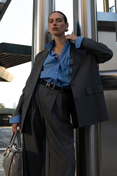 Hiccup MORE STUDIOS Jessical Striped Blazer