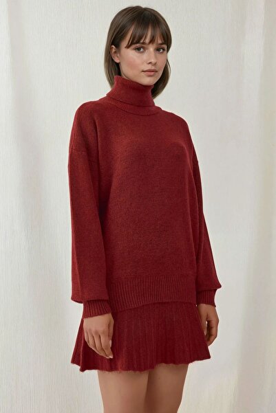 Hiccup BDART two-piece set with skirt and knitted sweater