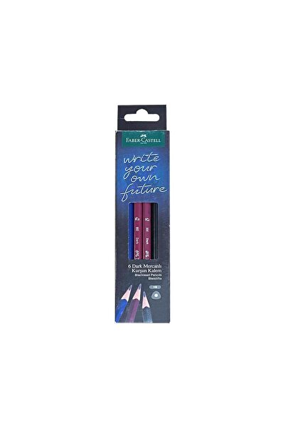 Faber Castell Kurşun Kalem Dark Mercanlı HB 6'Lı