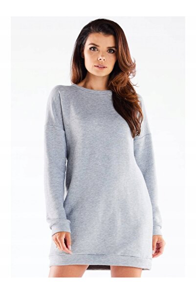 Awama Dress M271 - Gray - S