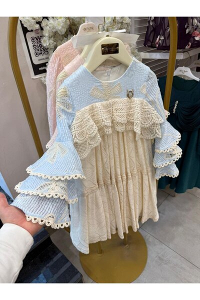 Miss Lorin Kids Lace Children's Dress