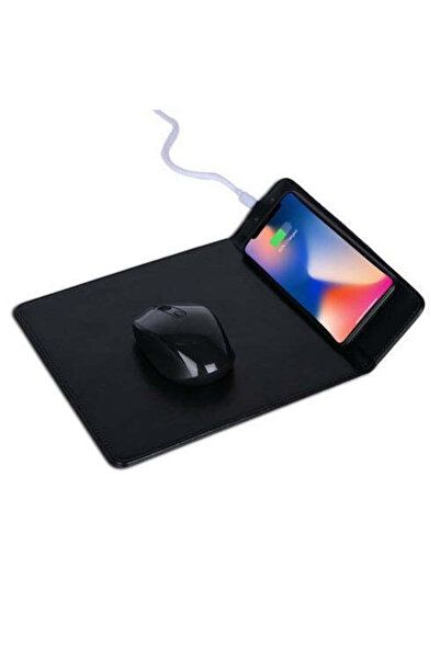 Tenzo Mousepad de gaming 3 în 1 cu încărcare wireless de 15W și suport pentru...
