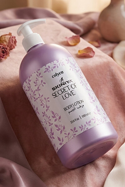Colyen Skiniya Secret Of Love 1 Litre Vücut Losyonu Besleyici ve Kalıcı Nem Etkisi