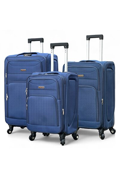 ZAAPPY Soft Material 3PCS Set(20/24/28 Inch) Luggage Lightweight, Secured Loc...