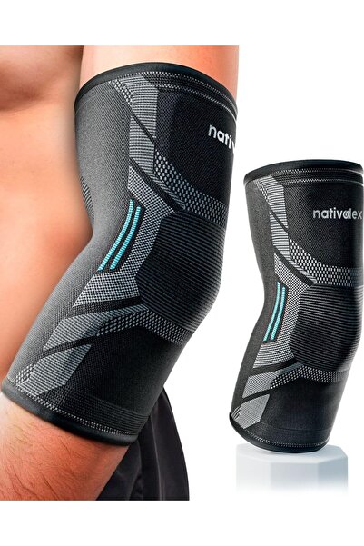 Dotail NativoDex elbow brace, elastic compression, unisex, size M, black and ...