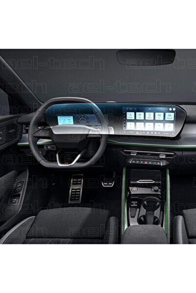 ael-tech أودي Q3 الجديدة: نظام الملاحة والعدادات الرقمية مع طبقة حماية نانو 9...