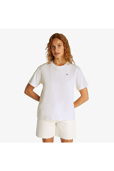 Calvin Klein Graphic Kadın Beyaz T-Shirt