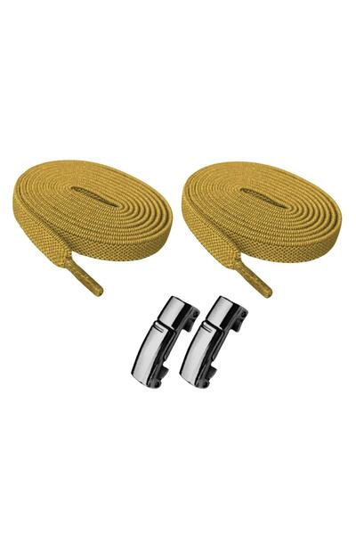 Dopar Elastic smart lock laces magnet metal snap drop sports shoe laces 100 cm