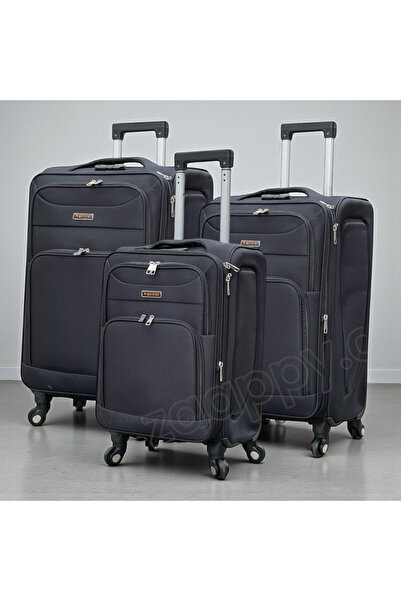 ZAAPPY Soft Material 3PCS Set(20/24/28 Inch) Luggage Lightweight, Secured Loc...