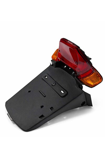 MotoExpress Yamaha Bws100 1998-2010 Komple Arka Stop Lambası ve Çamurluk Plak...