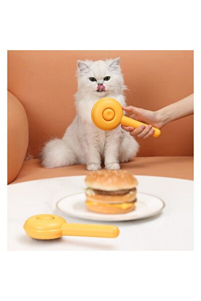 madzy shop Cat Comb Shaped Like a Hamburger