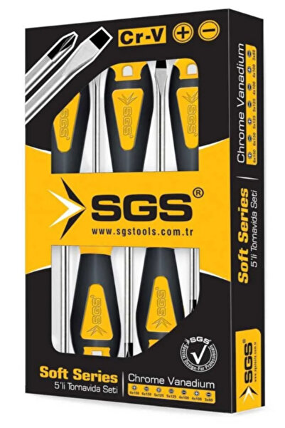 SGG Sgs Soft Tornavida Set 5 Parça SGS1645