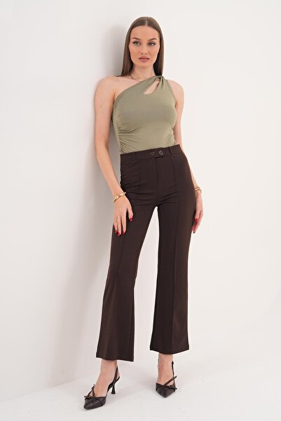 ŞİMAL Дамски панталони в испански стил с два копчета 260211 -