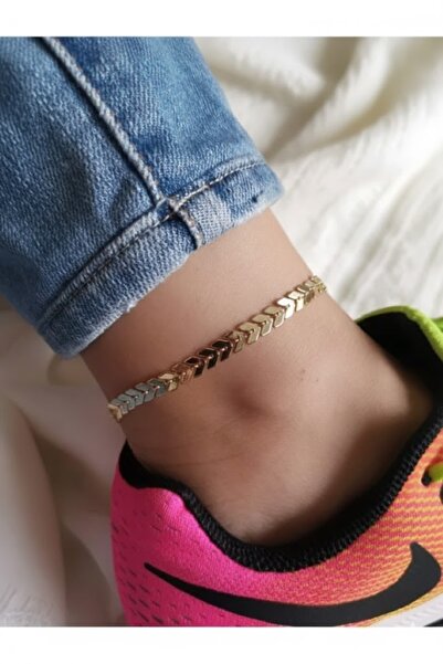 Liacharm Kadın Roma Model Halhal – Paslanmaz Çelik, Zarif ve Şık Tasarım