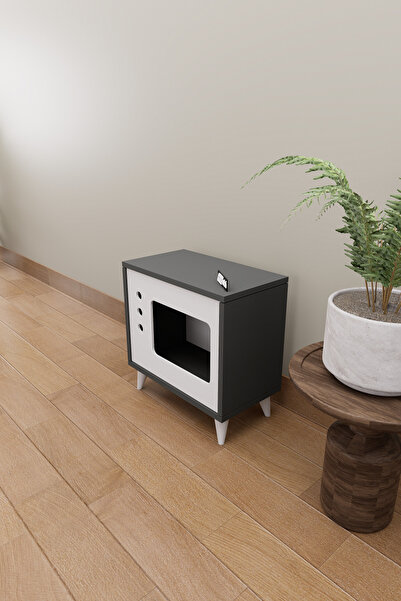 Mirobi Mose Kedi Evi Kafesi Köpek Evi, Tv Görünümlü Kedi Evi İç Mekan Evcil H...