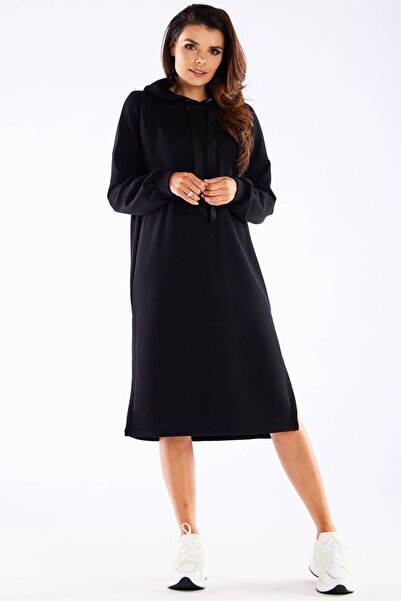 Awama Dress M269 - Black - L/XL