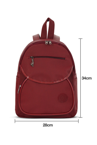 mygeppetobag Women's Faux Leather Adjustable Strap Shoulder and Backpack