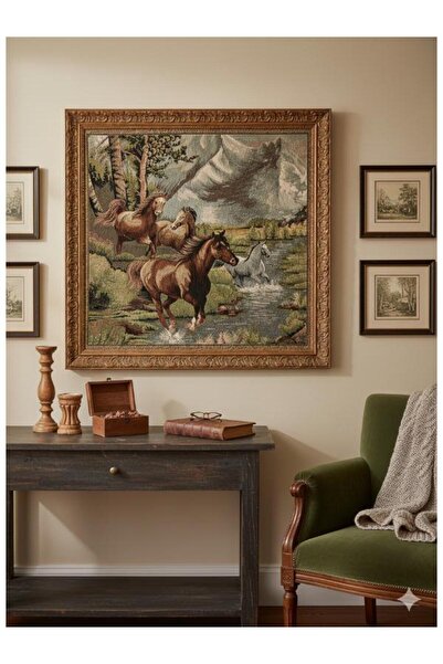 Believe FREEDOM JAKARLI DOKUMA GOBLEN DEKORATİF ÇERÇEVESİZ PANO TABLO 70*70