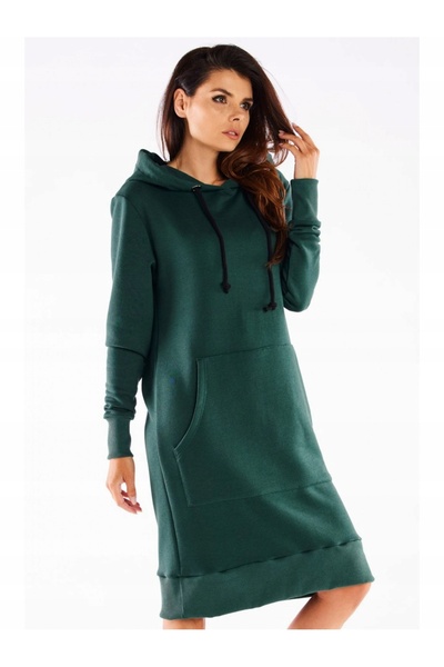 Awama Dress M273 - Green - L/XL