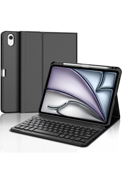 Dotail IVEOPPE калъф с клавиатура за iPad Air 11 инча M3/M2 2025/2024, подвиж...