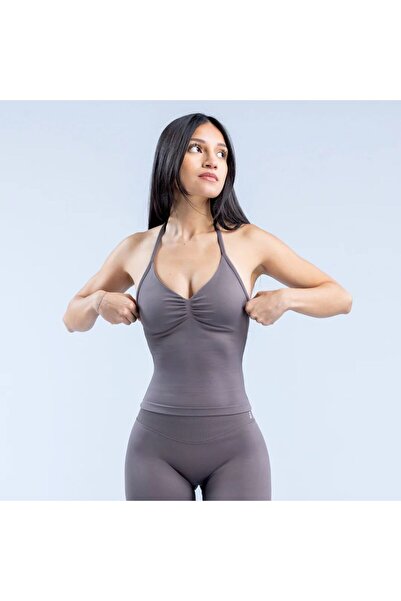 DFYNE top cu bretele din seria impact pentru femei, cu push-up pentru piept, ...